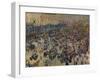 'Boulevard Montmartre', 1897-Camille Pissarro-Framed Giclee Print