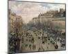 Boulevard Montmartre, Afternoon Sun, 1897-Camille Pissarro-Mounted Art Print