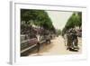 Boulevard Montmartre, Paris, 1900-null-Framed Giclee Print