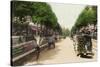 Boulevard Montmartre, Paris, 1900-null-Stretched Canvas