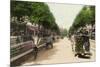 Boulevard Montmartre, Paris, 1900-null-Mounted Giclee Print