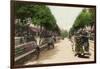 Boulevard Montmartre, Paris, 1900-null-Framed Giclee Print