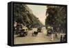 Boulevard Montmartre, Paris, 1910-null-Framed Stretched Canvas