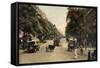 Boulevard Montmartre, Paris, 1910-null-Framed Stretched Canvas