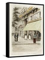 Boulevard Montmartre: Passage des Panoramas-Adolphe Martial-Potémont-Framed Stretched Canvas