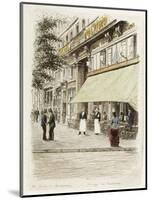Boulevard Montmartre: Passage des Panoramas-Adolphe Martial-Potémont-Mounted Giclee Print