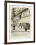 Boulevard Montmartre: Passage des Panoramas-Adolphe Martial-Potémont-Framed Giclee Print