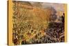 Boulevard of Capucines in Paris-Claude Monet-Stretched Canvas