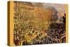 Boulevard of Capucines In Paris-Claude Monet-Stretched Canvas