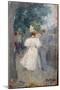 Boulevard Parisien. Peinture De Leonid Osipovich Pasternak (1862-1945), 1895. Art Russe 19E Siecle.-Leonid Osipovic Pasternak-Mounted Giclee Print