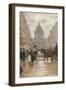 Boulevard Saint Michel, 1898, 19th Century-null-Framed Giclee Print