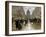 Boulevard Saint-Michel, Late 19th or Early 20th Century-Jean Francois Raffaelli-Framed Giclee Print