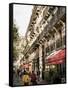 Boulevard St. Michel, Paris, France-Charles Bowman-Framed Stretched Canvas