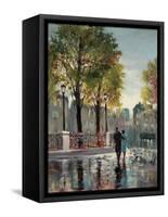 Boulevard Walk-Brent Heighton-Framed Stretched Canvas