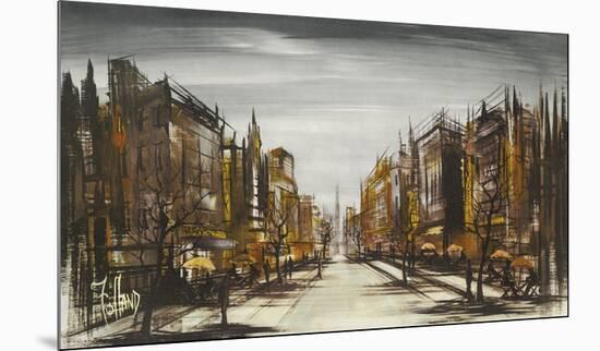 Boulevard-Ron Folland-Mounted Premium Giclee Print