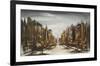 Boulevard-Ron Folland-Framed Premium Giclee Print