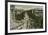 Boulevards of Paris, Seen from Boulevard de La Madeleine. Postcard Sent in 1913-French Photographer-Framed Giclee Print