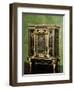 Boulle Cabinet, Gilt-Bronze Mounts, Late 17th Century with Later Alterations-French-Framed Giclee Print