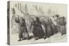 Boulogne Fishwomen Carrying the Luggage of the Nurses for the East-null-Stretched Canvas