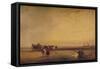 Boulogne Sands, 1827-Richard Parkes Bonington-Framed Stretched Canvas