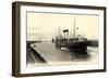 Boulogne Sur Mer, Fährschiff L'Onward, Abfahrt-null-Framed Giclee Print