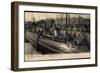 Boulogne Sur Mer, Torpilleur Au Port, Kriegsschiff-null-Framed Giclee Print