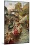 Boulter's Lock: Sunday Afternoon, 1885-97-Edward John Gregory-Mounted Giclee Print