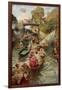 Boulter's Lock: Sunday Afternoon, 1885-97-Edward John Gregory-Framed Giclee Print