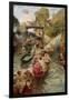 Boulter's Lock: Sunday Afternoon, 1885-97-Edward John Gregory-Framed Giclee Print