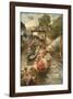 Boulter's Lock: Sunday Afternoon-Edward Gregory-Framed Premium Giclee Print