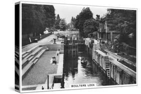 Boulters Lock, 1936-null-Stretched Canvas