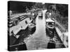 Boulters Lock-Fred Musto-Stretched Canvas