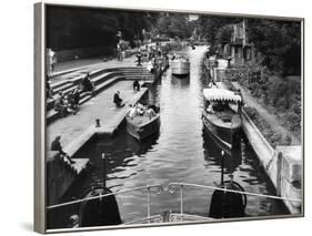 Boulters Lock-Fred Musto-Framed Photographic Print