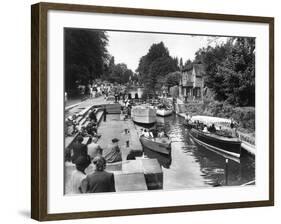 Boulters Lock-Fred Musto-Framed Photographic Print