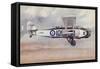 Boulton Paul Overstrand Medium Bomber of the Raf's 101 Squadron-null-Framed Stretched Canvas