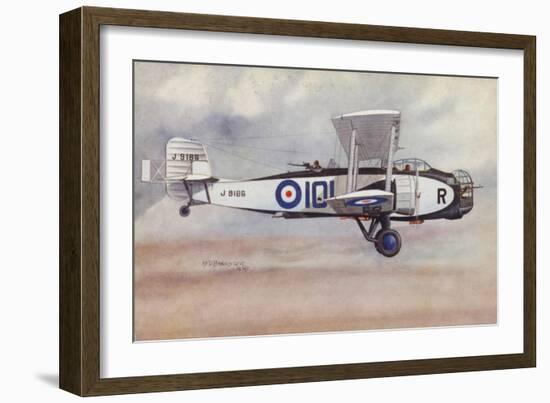 Boulton Paul Overstrand Medium Bomber of the Raf's 101 Squadron-null-Framed Giclee Print