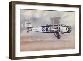 Boulton Paul Overstrand Medium Bomber of the Raf's 101 Squadron-null-Framed Giclee Print