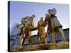 Boulton Statue, Birmingham, Midlands, England, United Kingdom, Europe-Charles Bowman-Stretched Canvas