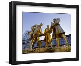 Boulton Statue, Birmingham, Midlands, England, United Kingdom, Europe-Charles Bowman-Framed Photographic Print