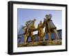 Boulton Statue, Birmingham, Midlands, England, United Kingdom, Europe-Charles Bowman-Framed Photographic Print