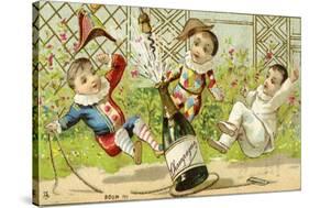 Boum!!! Champagne!, C.1895-null-Stretched Canvas
