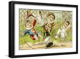 Boum!!! Champagne!, C.1895-null-Framed Giclee Print