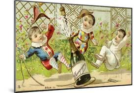 Boum!!! Champagne!, C.1895-null-Mounted Giclee Print