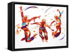 Bounce, 2012,-Penny Warden-Framed Stretched Canvas