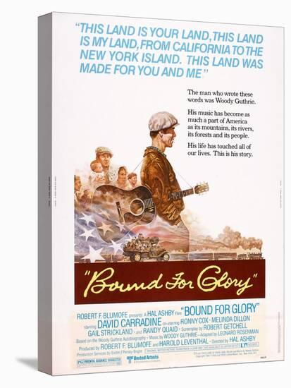 Bound for Glory, David Carradine, 1976-null-Stretched Canvas
