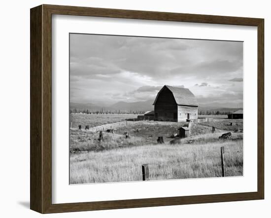 Boundary City, Idaho-Science Source-Framed Giclee Print