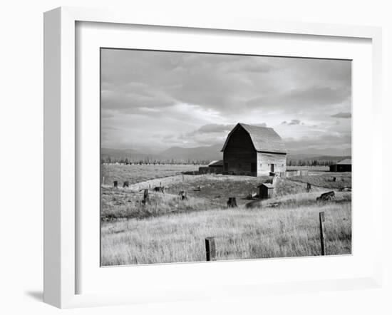 Boundary City, Idaho-Science Source-Framed Giclee Print