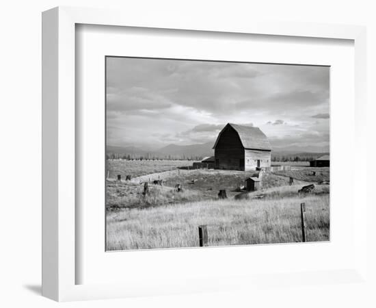 Boundary City, Idaho-Science Source-Framed Giclee Print