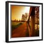 Boundary Line-Philippe Sainte-Laudy-Framed Photographic Print