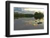 Boundary Waters Reflection.-Peter Bodig-Framed Photographic Print